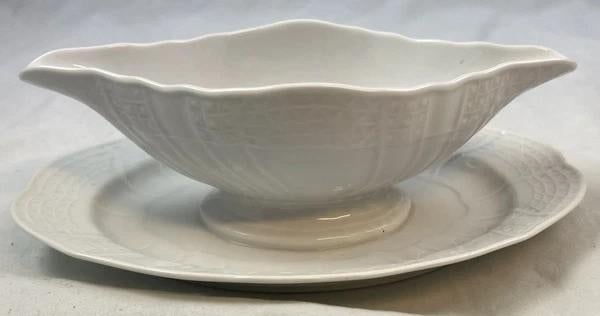 Bol à sauce en porcelaine blanche Hutschenreuther Dresden, Maison & Meubles, Cuisine | Vaisselle, Comme neuf, Balance ou Balances