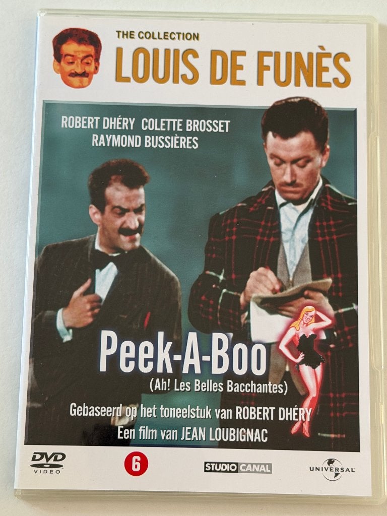 Louis De Funès - Ah! Les belles Bacchantes / Peek-A-Boo, CD & DVD, À partir de 6 ans, Enlèvement ou Envoi, Français, Néerlandais