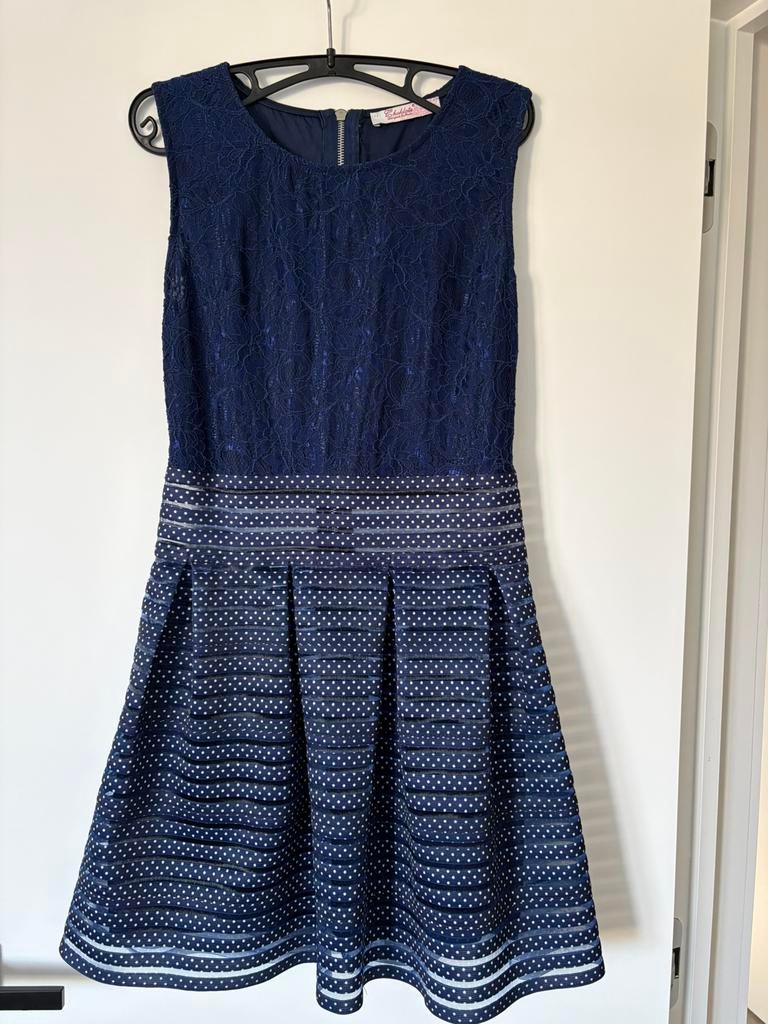Feestelijk kleedje Choklate maat M, Kleding | Dames, Jurken, Ophalen, Zo goed als nieuw, Maat 38/40 (M)