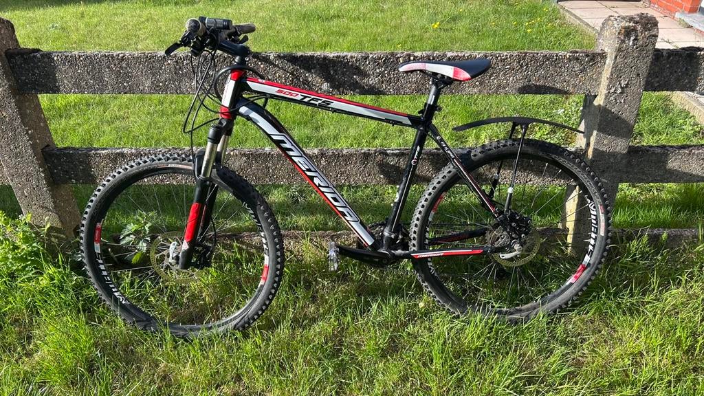 MTB Merida Matts TFS 500 - maat 50 - goede conditie, Fietsen en Brommers, Fietsen | Mountainbikes en ATB, Ophalen, Fully, Merida