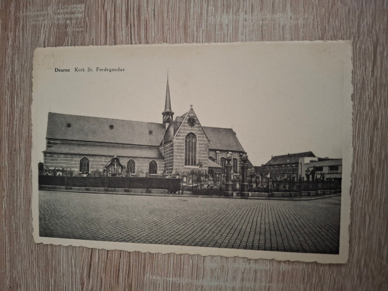 Pk Deurne: Kerk St.-Fredegandus., Ophalen of Verzenden, Ongelopen, Antwerpen