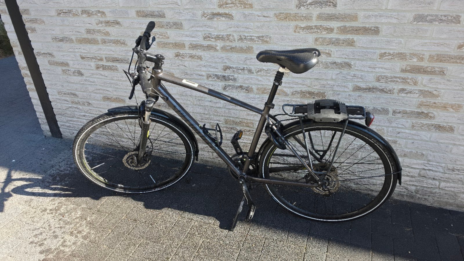 Specialized Crosstrail Heren fiets framemaat L, Fietsen en Brommers, Fietsen | Heren | Herenfietsen, Gebruikt, Versnellingen, Schijfrem