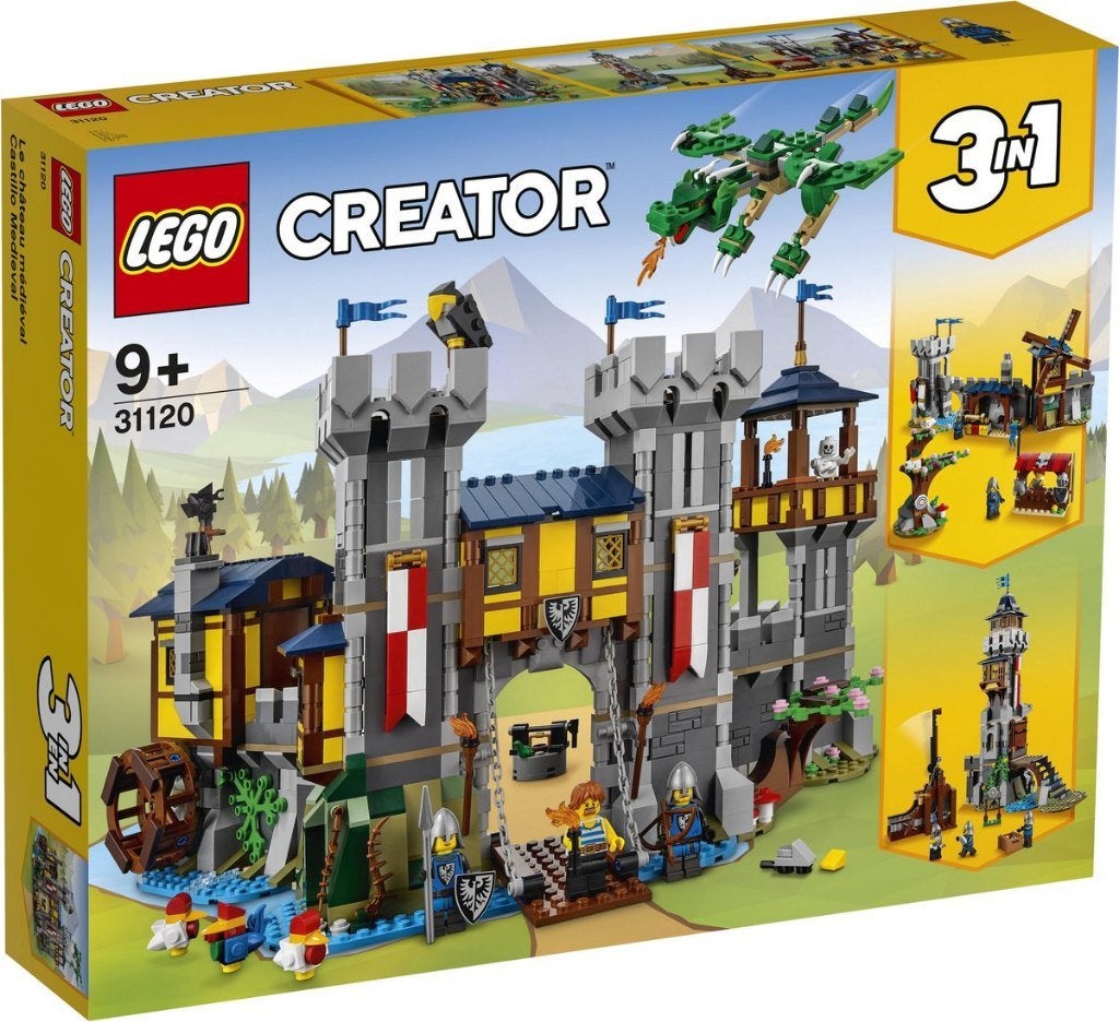 LEGO Creator 31120 Medieval Castle SEALED NIEUW, Neuf, Enlèvement ou Envoi, Lego, Ensemble complet