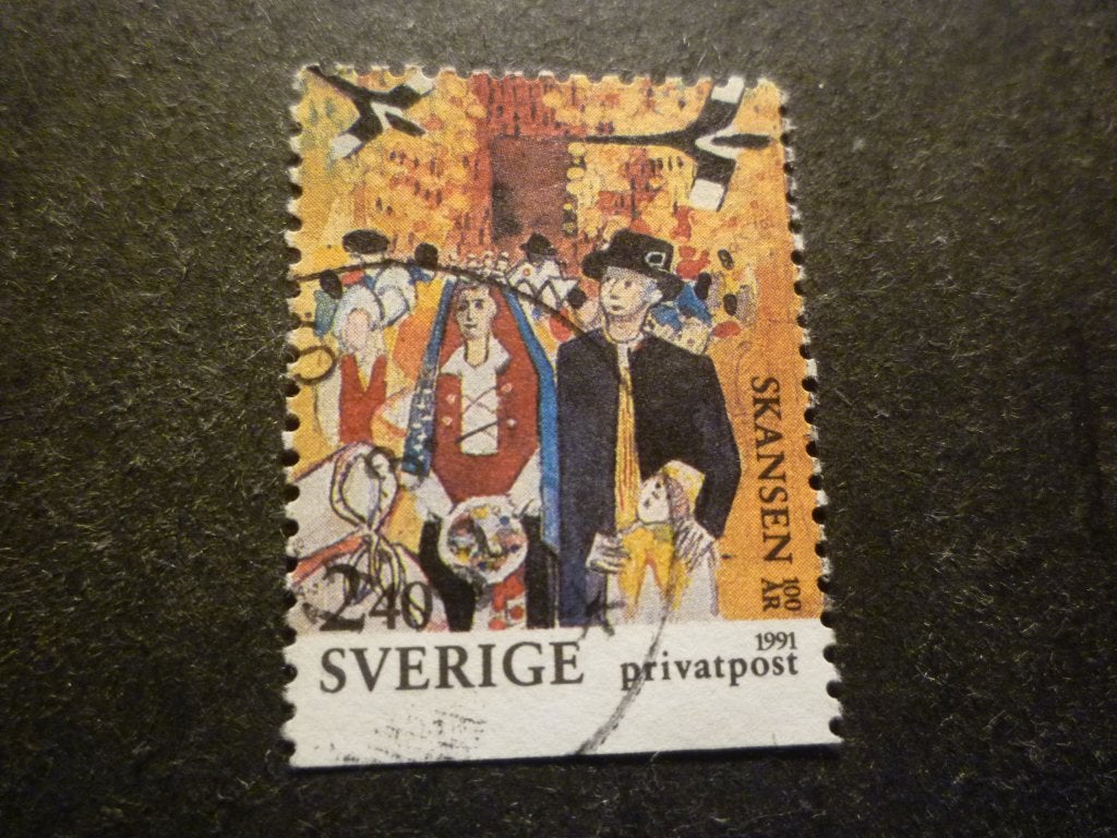 Zweden/Suède 1991 Mi 1670(o) Gestempeld/Oblitéré, Postzegels en Munten, Postzegels | Europa | Scandinavië, Verzenden, Zweden