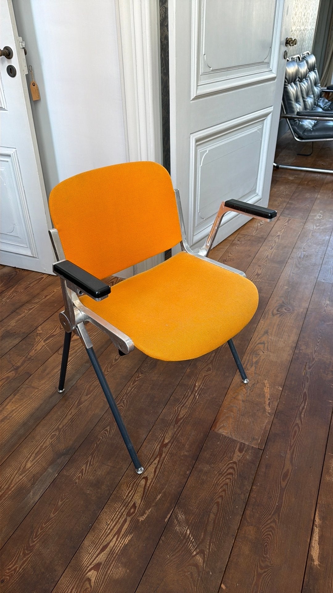 5x retro stoelen geel, Huis en Inrichting, Ophalen, Zo goed als nieuw