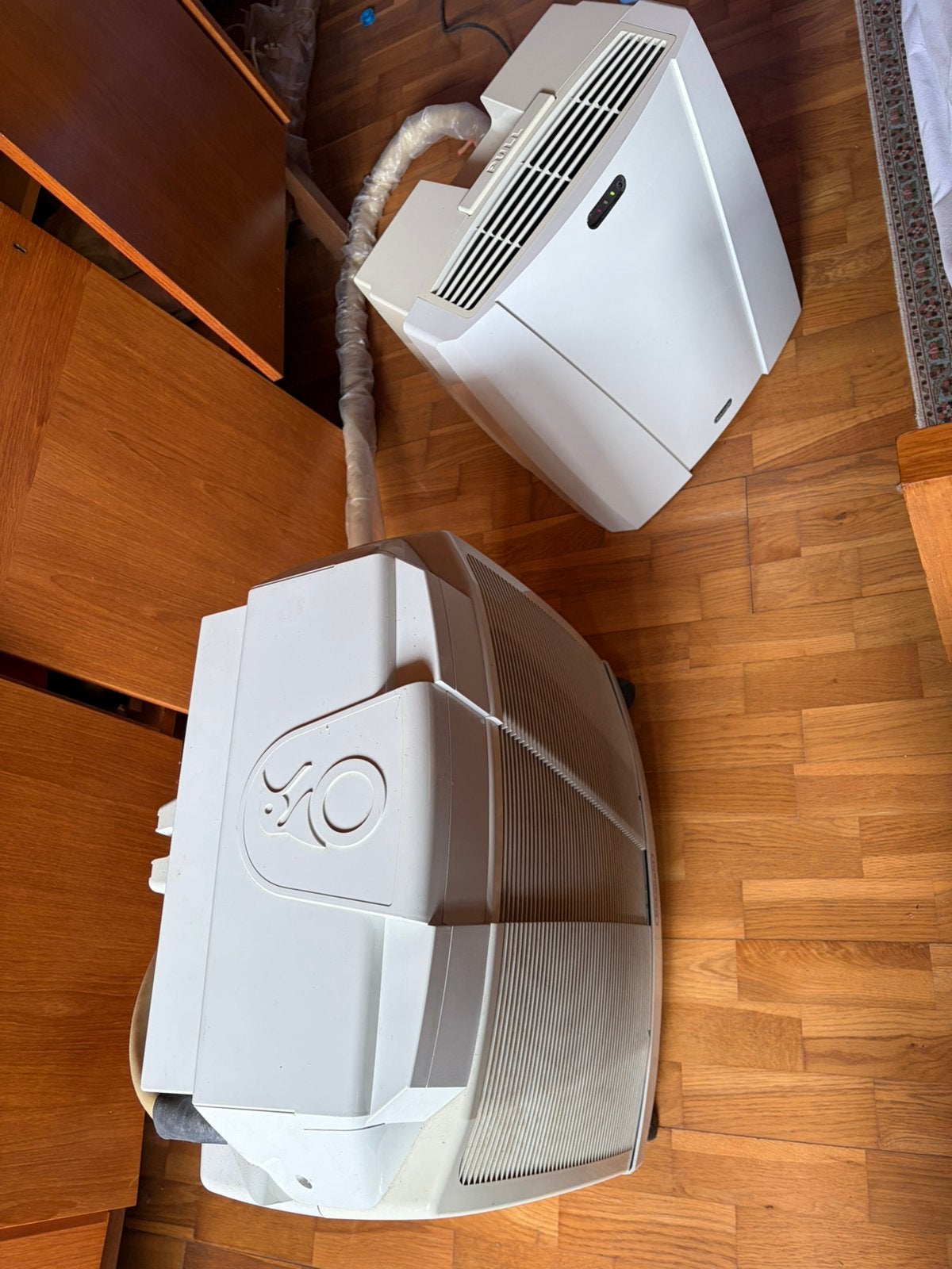 Delonghi mobiele split airco, Enlèvement, Utilisé, Télécommande, 100 m³ ou plus grand