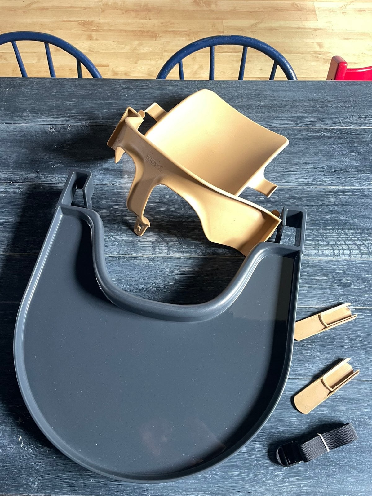 Stokke Tripp Trapp Babyset en Playtray, Enfants & Bébés, Enlèvement ou Envoi, Comme neuf
