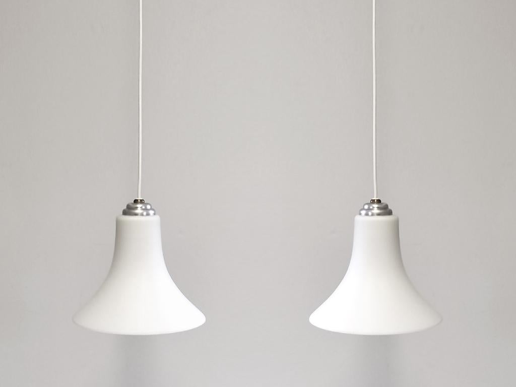 lampes suspendues en forme de trompette vintage, Enlèvement ou Envoi, Maison et Meubles