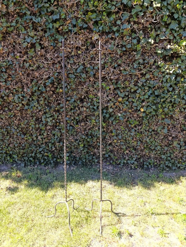 Oud smeedwerk/kaarsenhouders 1.55m, Enlèvement