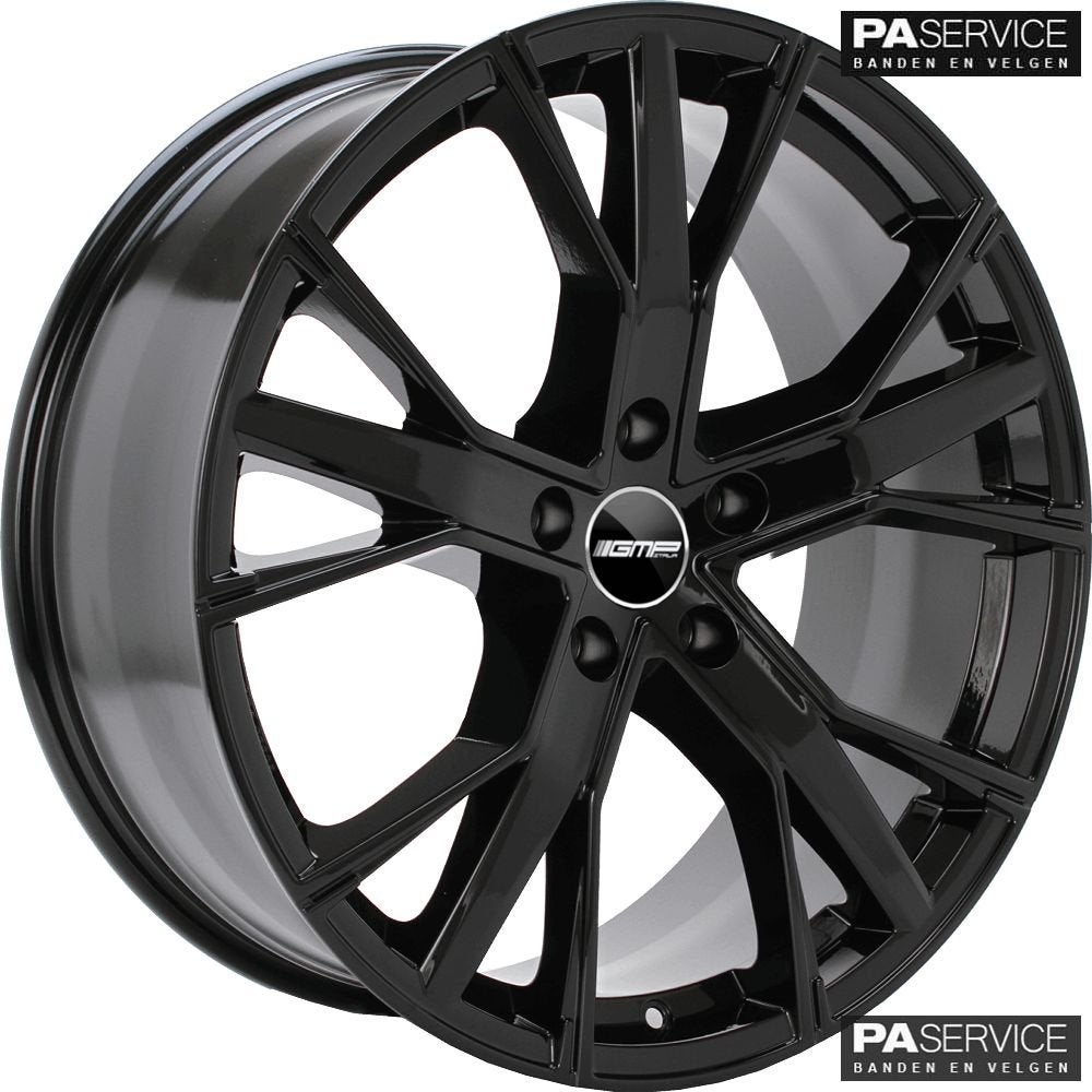 Nw 20 inch BLACK GMP Gunner AUDI A5 set inc DUNLOP, Velg(en), -, -, Nieuw
