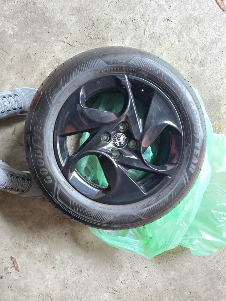 Alfa romeo junior  velgen  17, Auto-onderdelen, Besturing, Ophalen, Alfa Romeo