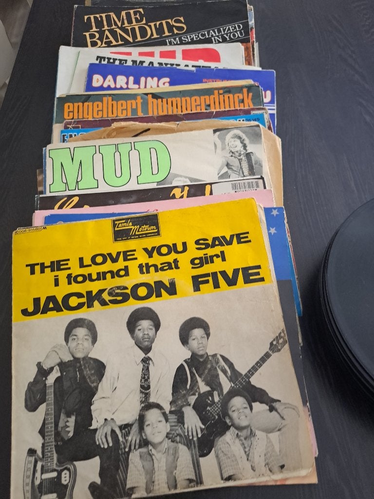 Lege hoesjes van de singles, Ophalen, Gebruikt, Overige genres, 7 inch