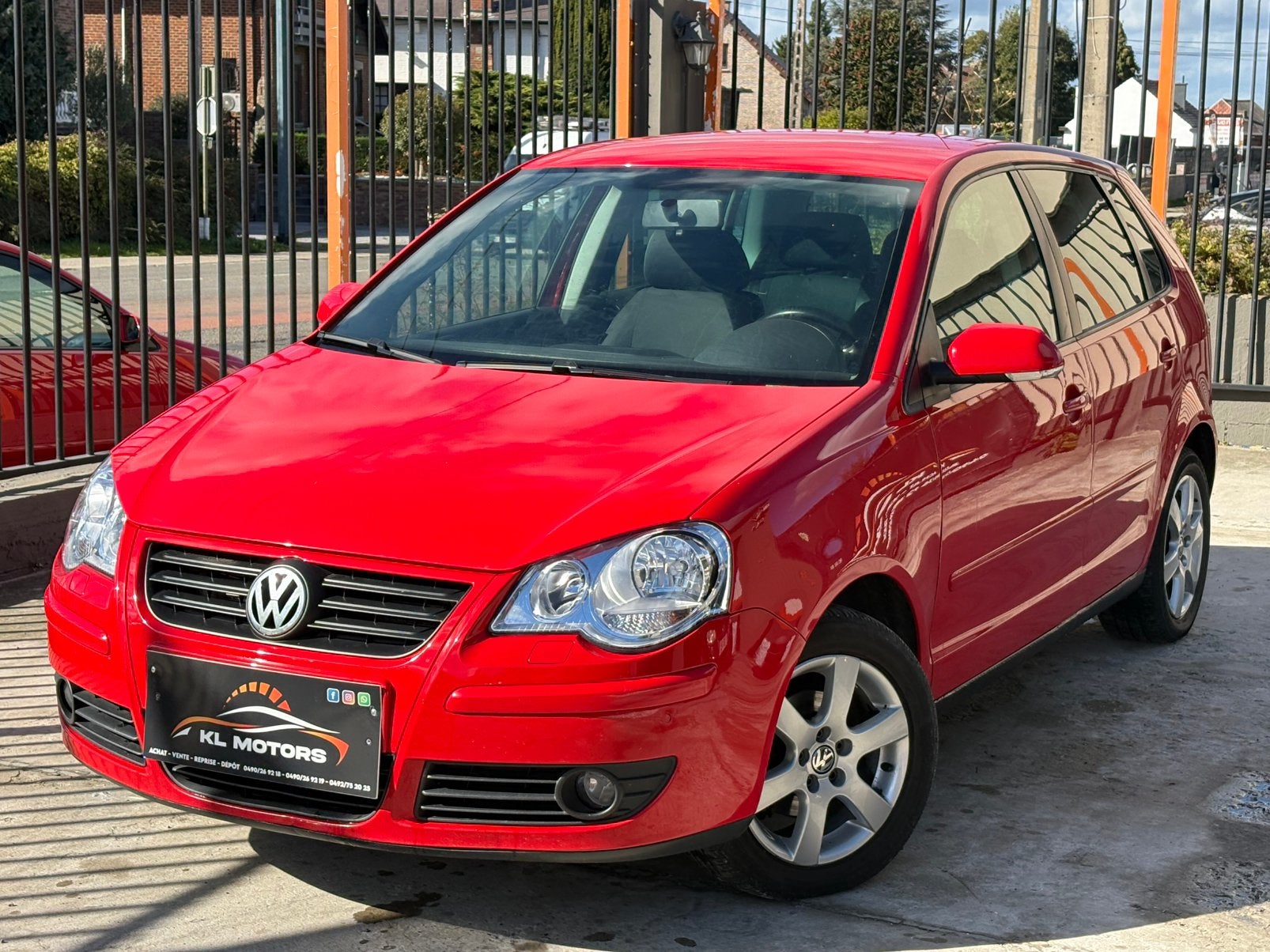 VW POLO 1.2i ESSENCE 151 000KM CARPASS UNITED 5 PORTES 2009, Rouge, Achat, Entreprise, https://public.car-pass.be/vhr/c9bb3fc4-299e-4db6-be99-5097801330ba