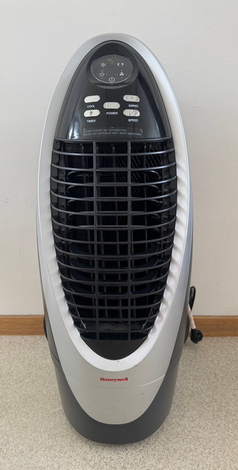 Rafraîchisseur d’air Honeywell CS10XE, Electroménager, Enlèvement, Utilisé, Ventilation, Télécommande