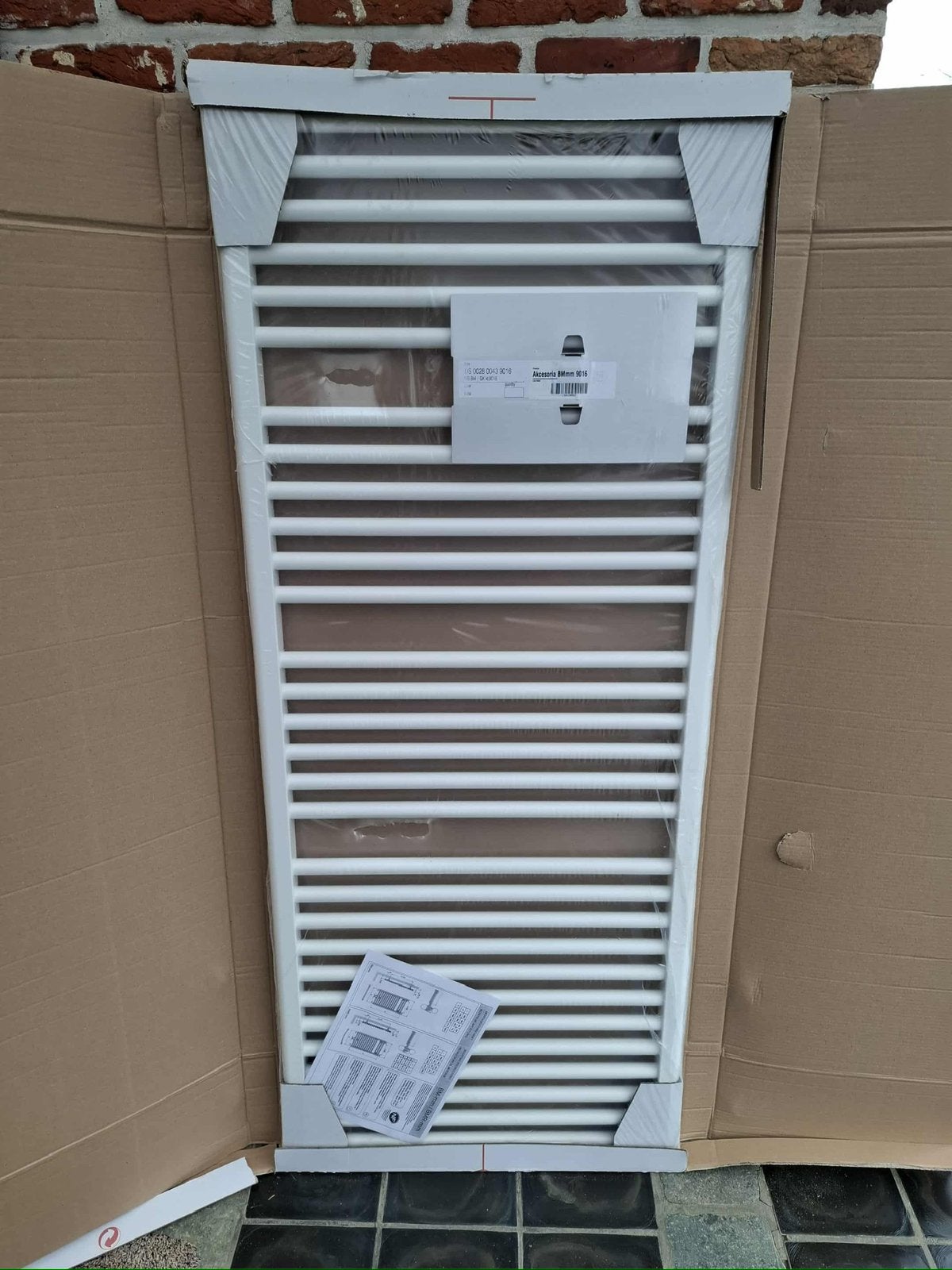 Handdoekradiator wit nieuw, Ophalen, Nieuw