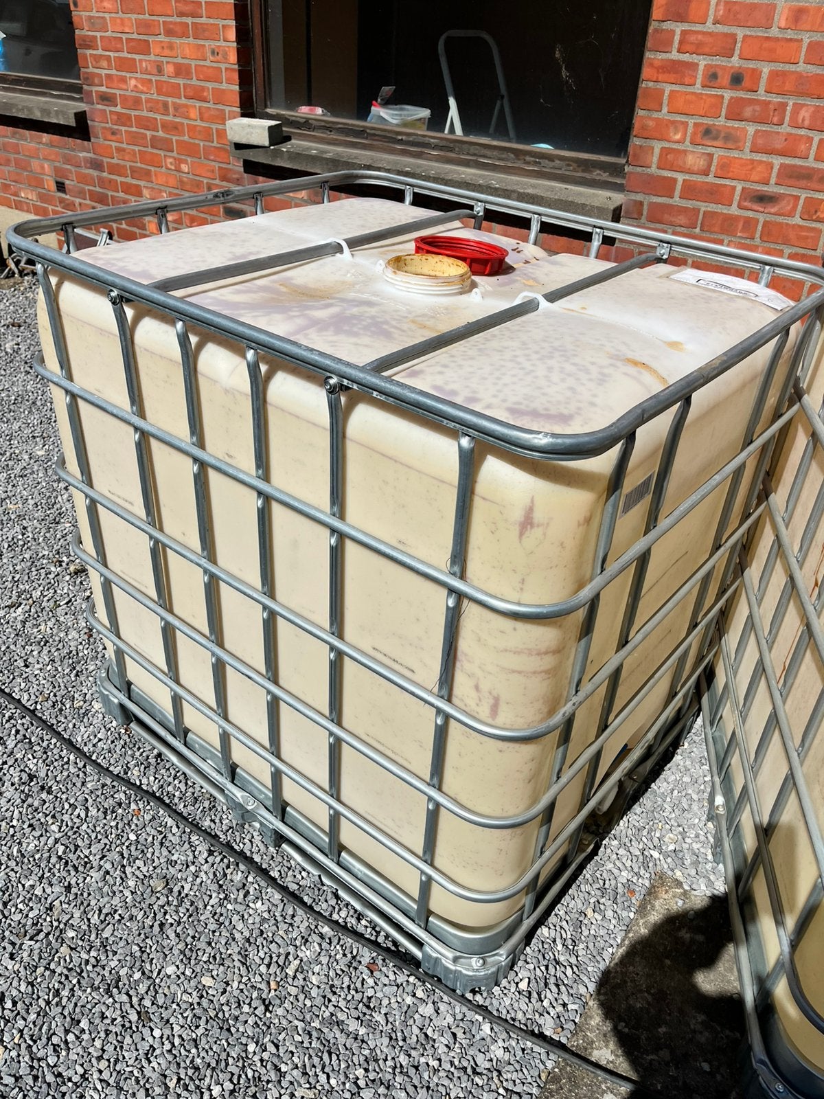 IBC-container van 1000 liter in goede gebruikte staat, Tuin en Terras, Ophalen, Zo goed als nieuw