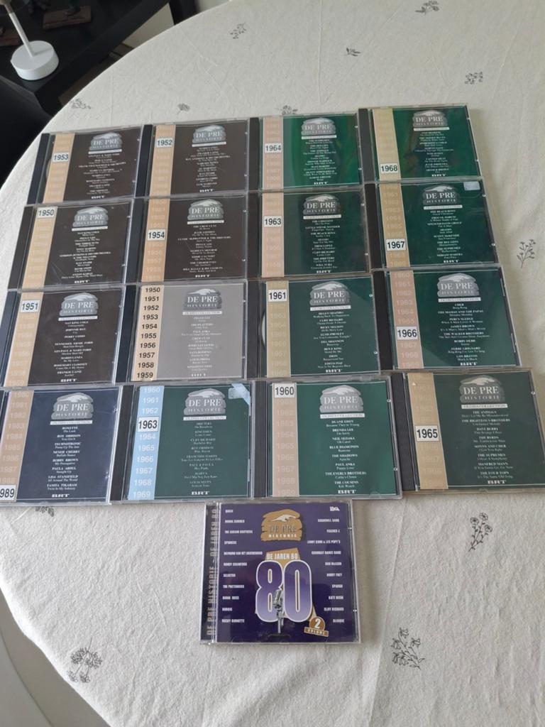 Sélection de CD par historique 1 euro, CD & DVD, Enlèvement ou Envoi