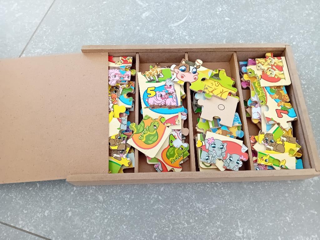 Puzzelen, Kinderen en Baby's, Speelgoed | Kinderpuzzels, Ophalen, 2 tot 4 jaar, Gebruikt, 10 tot 50 stukjes
