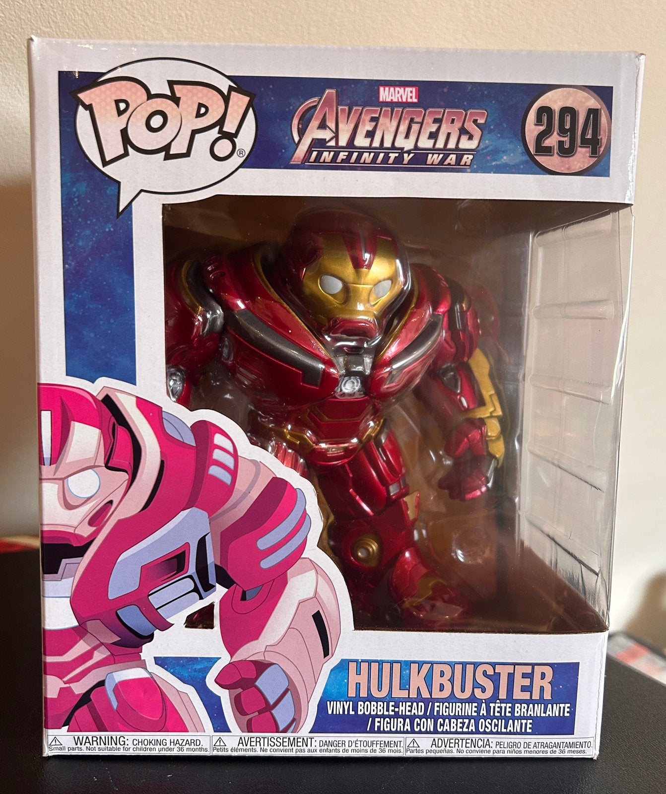 Funko #294 Infinity War: Hulkbuster, Enlèvement ou Envoi, Comme neuf