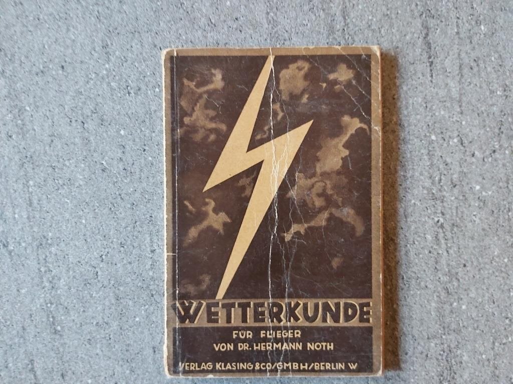 Luftwaffe Meteo Fliegerhorst Göring Nachtjacht Me110 Stuka, Envoi, Armée de l'air, Livre ou Revue