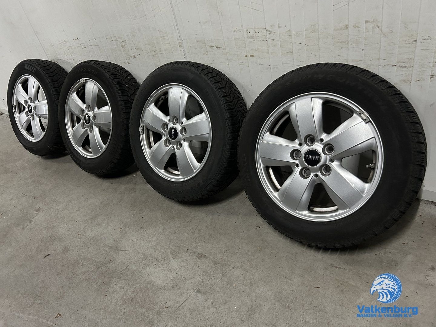 6.5mm! Originele Mini Cooper One F55 F56 F57 Style 492 15 in, Auto-onderdelen, Banden en Velgen, Gebruikt, 15 inch, -, 175 mm