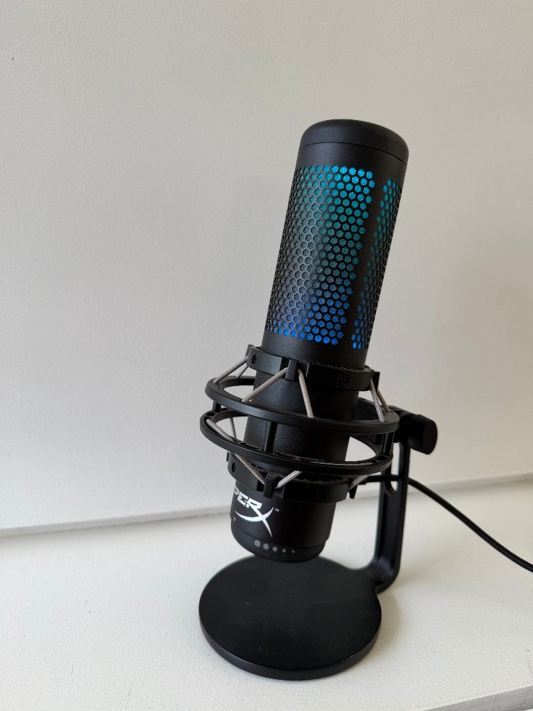 Microfoon HyperX Quadcast, Muziek en Instrumenten, Microfoons, Ophalen of Verzenden, Zo goed als nieuw, Overige typen