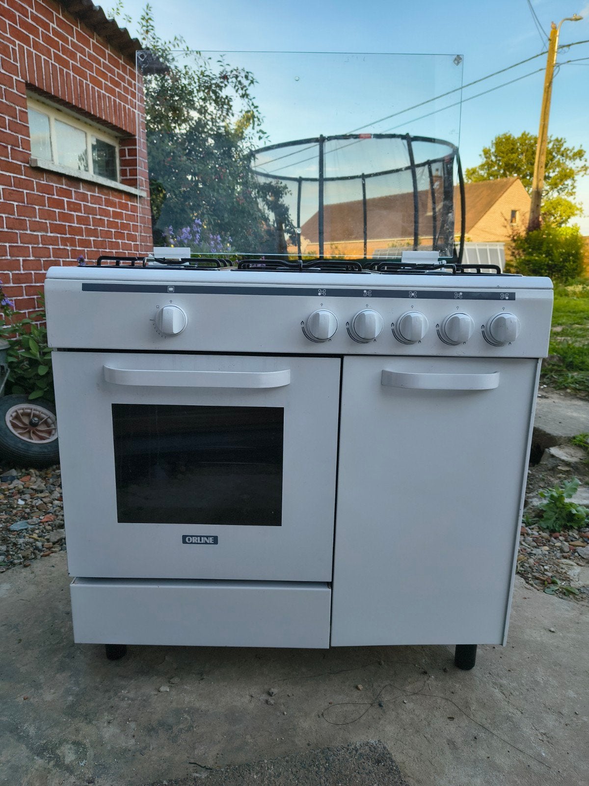 Cuisinière à gaz, Enlèvement
