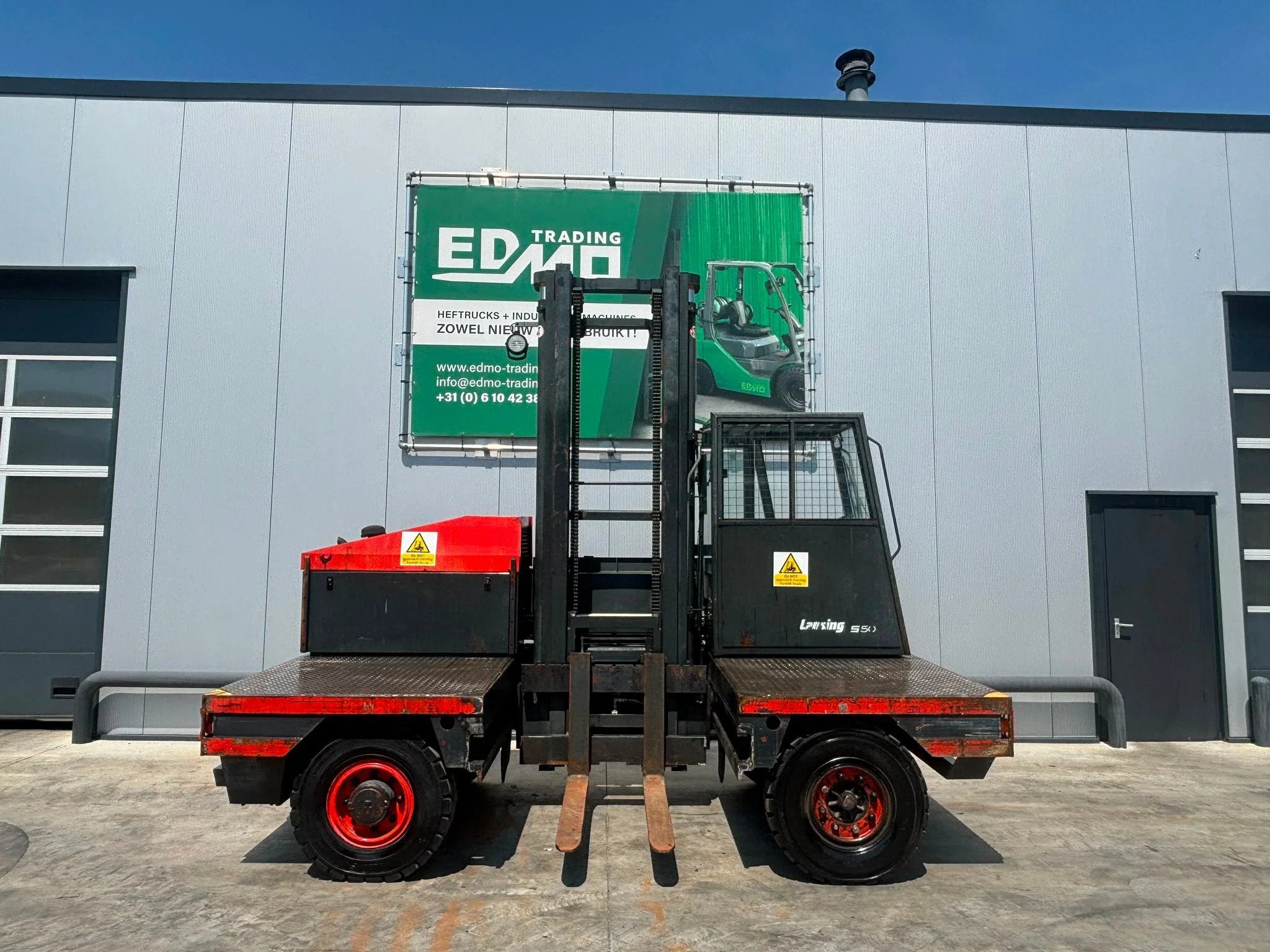 Linde S50 Sideloader Diesel (bj 2001), Zakelijke goederen, Meer dan 4000 kg, Diesel, Zijlader, Linde