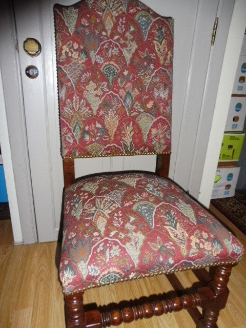 stoelen, Huis en Inrichting, Ophalen, Gebruikt, Rood, Rustiek