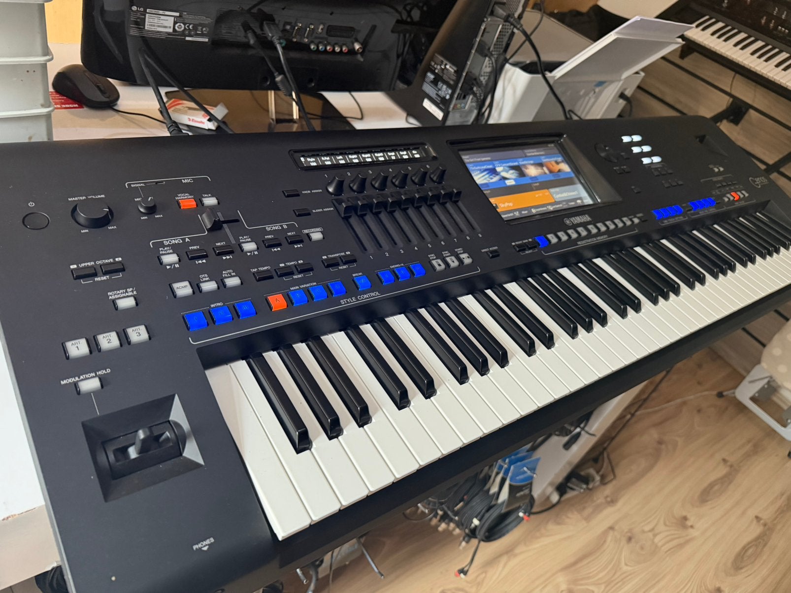 Yamaha Genos, Musique & Instruments, Enlèvement, Comme neuf, Yamaha