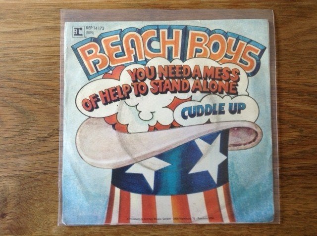 single beach boys, Enlèvement ou Envoi, Rock et Metal, Housse de protection extérieure, 7 inch