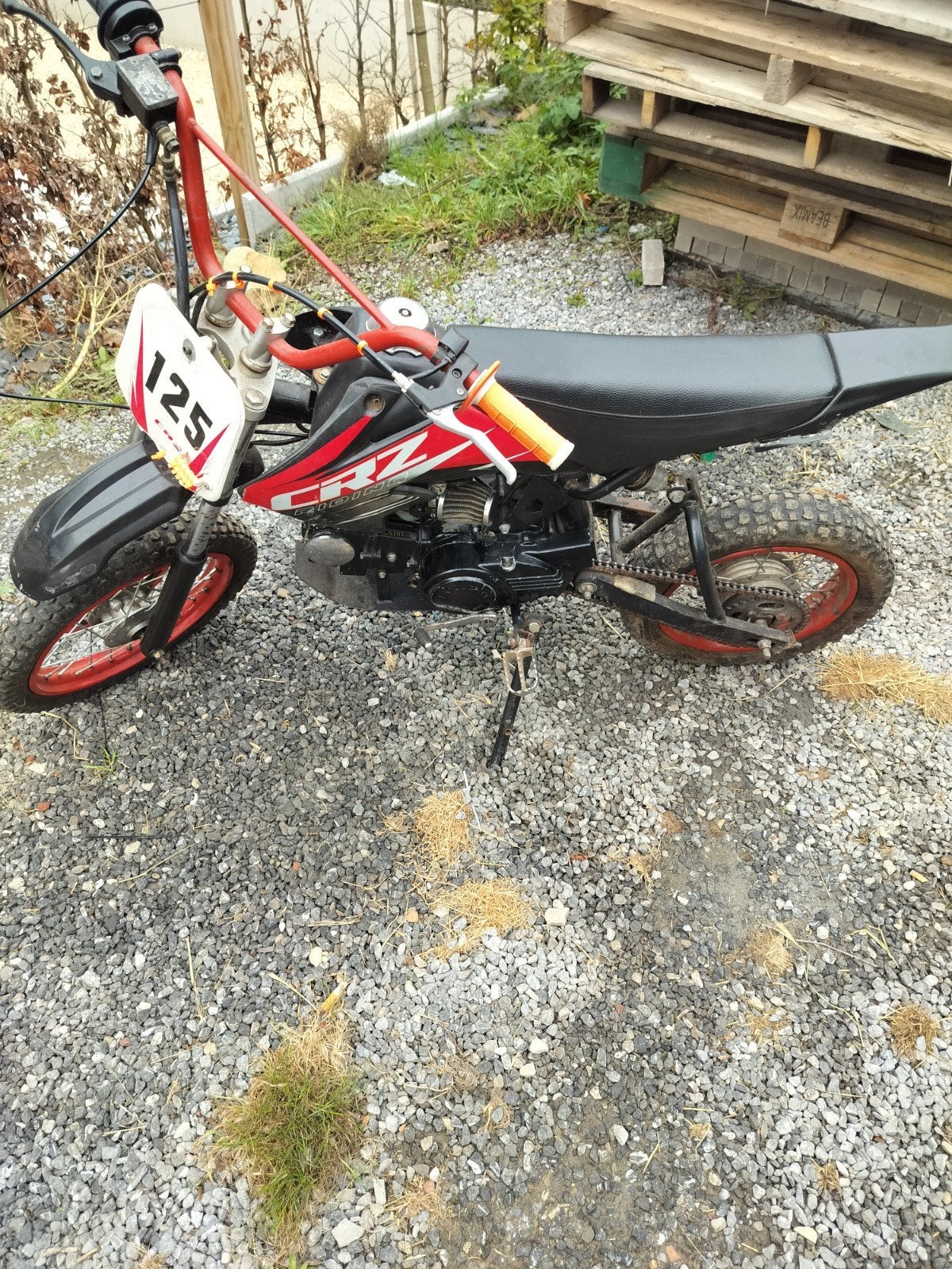 yzr dirt bike 125cc, Vélos & Vélomoteurs, Enlèvement, 125 cm³, Dirt Bike