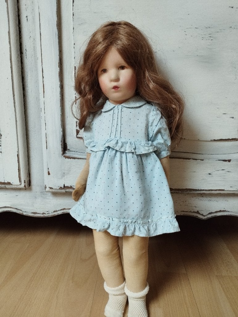 Antieke pop Kathe Kruse, Verzamelen, Poppen, Ophalen of Verzenden, Pop