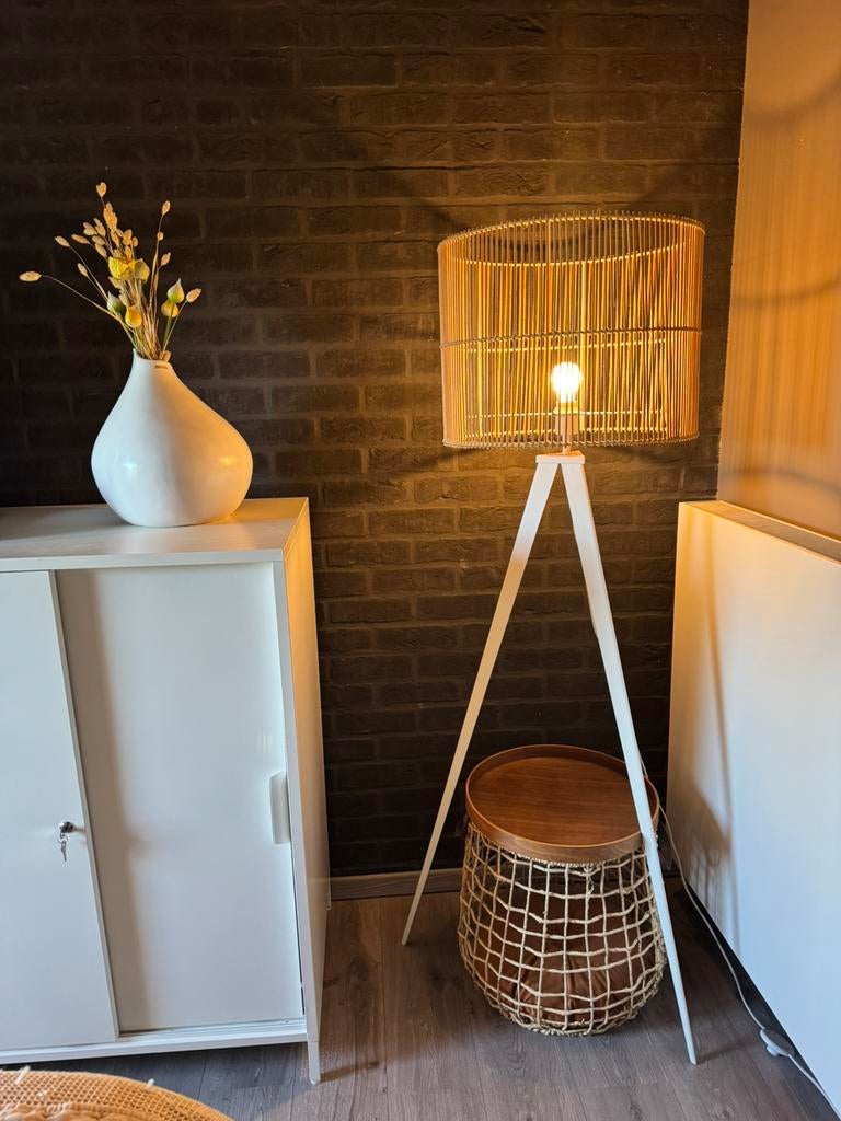 Staande lamp Maison du Monde H160cm (deco niet inclusief !), Ophalen, Zo goed als nieuw