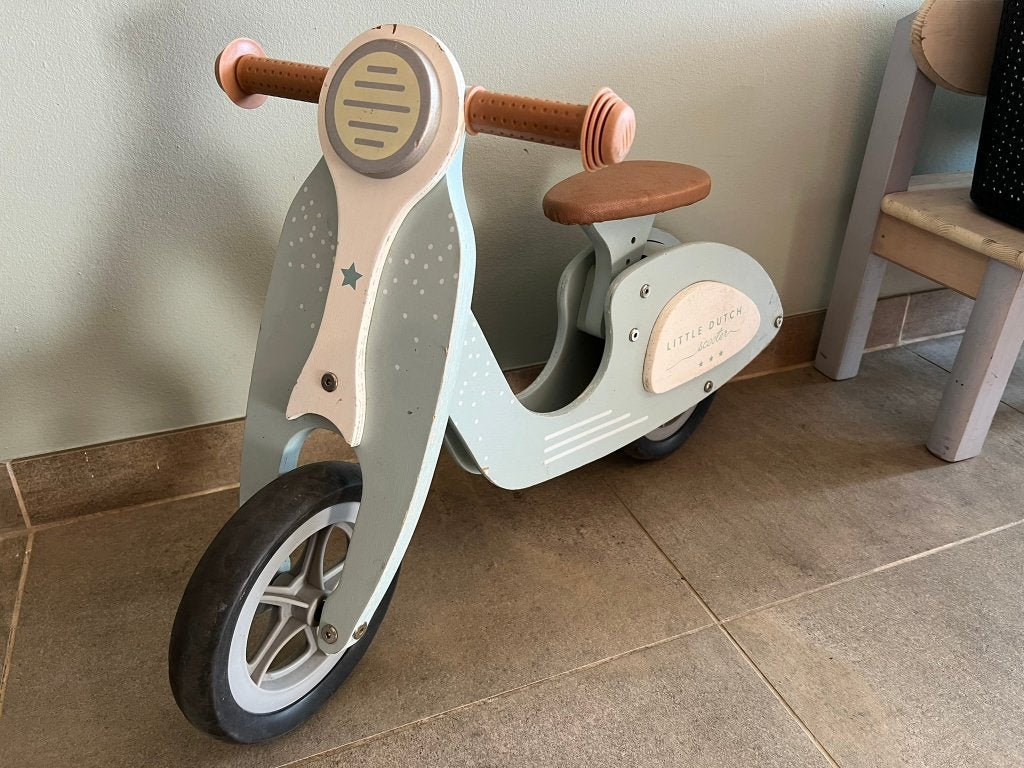 loopfiets, Ophalen, Loopfiets