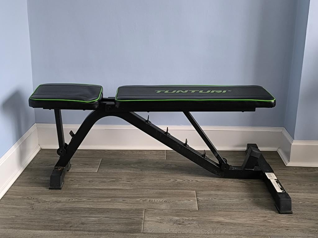 Tunturi UB40 fitnessbank., Sport en Fitness, Fitnessmaterialen, Gebruikt, Fitnessbank, Armen, Benen, Borst, Buik, Rug, Ophalen