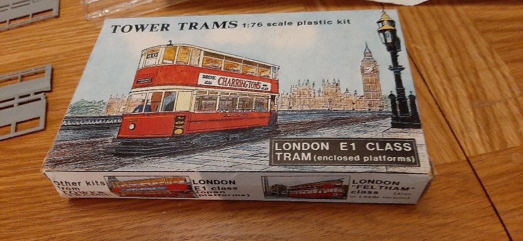 Tower Trams London E1-klasse, Hobby en Vrije tijd, Modelbouw | Auto's en Voertuigen, Ophalen of Verzenden, Nieuw