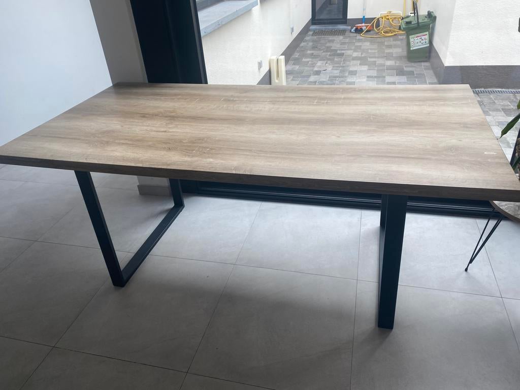 Table a manger, Maison & Meubles, 150 à 200 cm, Cinq personnes ou plus, Enlèvement, Utilisé
