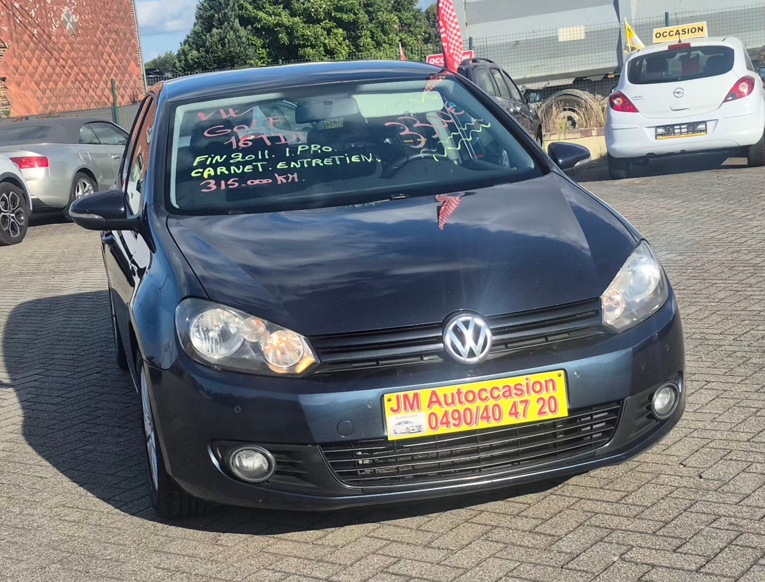 vw golf 6  1.6 tdi 1 propriétaire, Voorwielaandrijving, Dealer onderhouden, Stof, Zwart