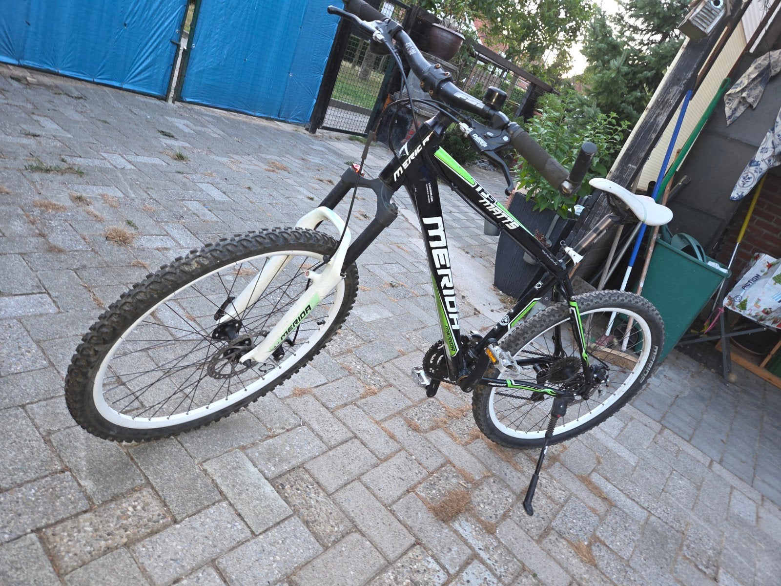 merida mountenbike, Ophalen