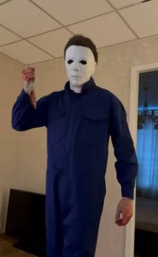 Michael Myers full face latex masker - Nieuw glad model