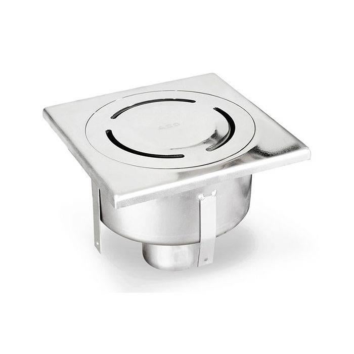 Aco Eko Home Diamant Klokputje 200x200 inox, Ophalen, Inox