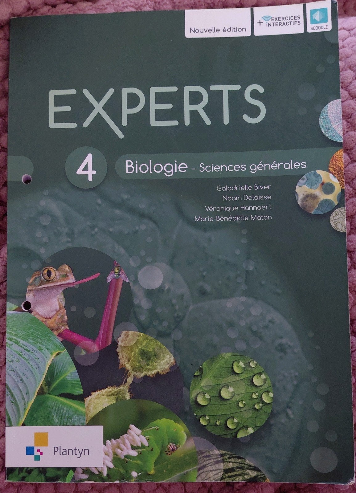 Livre de biologie Experts 4 - Plantyn, Livres, Enlèvement ou Envoi, Plantyn, Biologie, Comme neuf