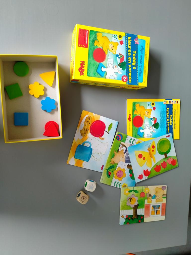 Haba spelletje teddy's eerste kleuren en vormen, Hobby & Loisirs créatifs, Jeux de société | Autre, Enlèvement
