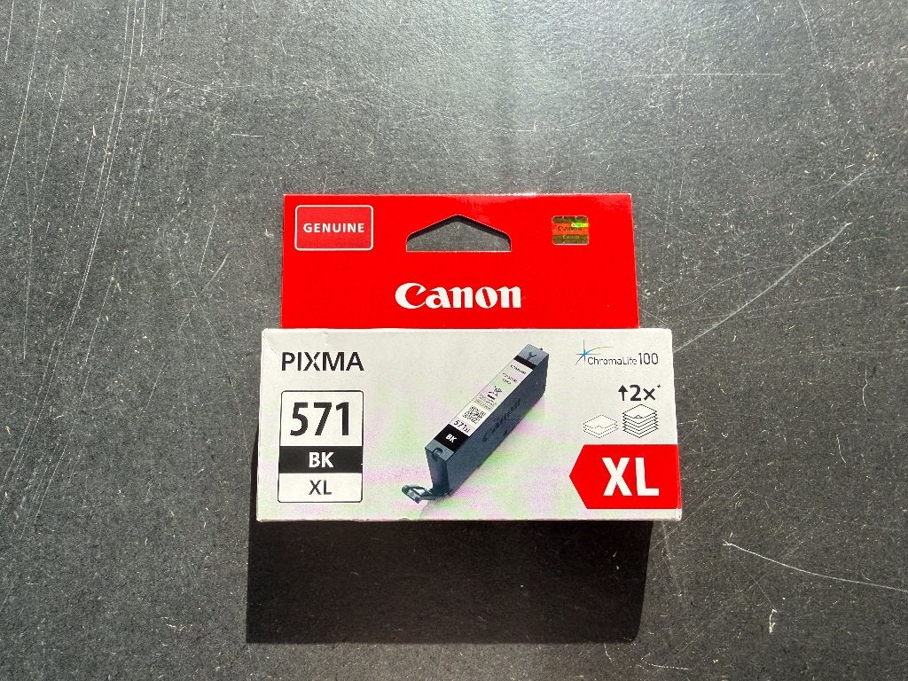 Canon Pixma 571 BK Xl inktpatroon, Computers en Software, Printerbenodigdheden, Ophalen, Nieuw