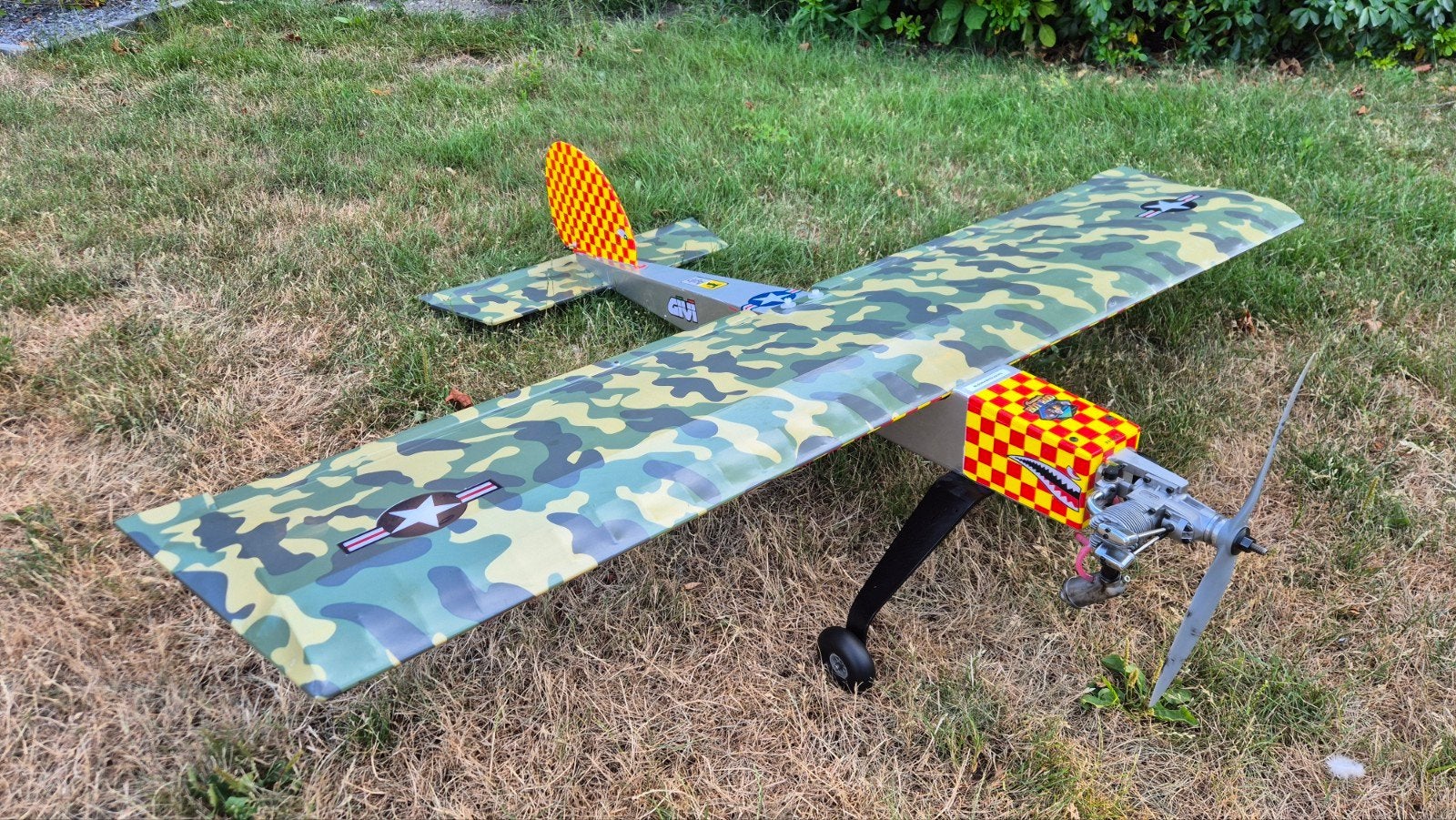 Ugly stick 170cm 120 saito, Hobby en Vrije tijd, Modelbouw | Radiografisch | Vliegtuigen, Ophalen, Zo goed als nieuw, Nitro, RTF (Ready to Fly)