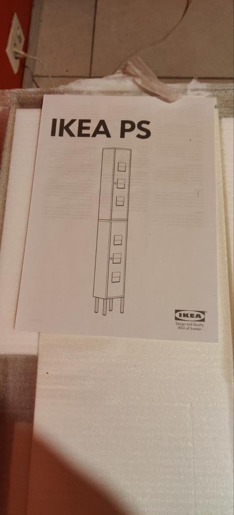 Drie witte metalen kastjes., Huis en Inrichting, Ophalen, Nieuw, Metaal, wit.