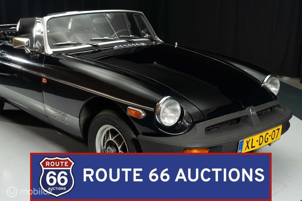 MG MGB Limited Edition | 1980 | Route 66 Auctions, Zwart, Bedrijf, Handgeschakeld, Overige carrosserie