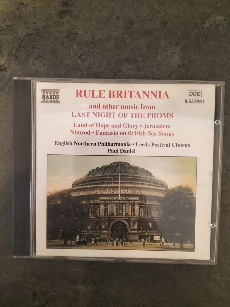 Rule Britannia: Last Night of the Proms, Ophalen of Verzenden, Zo goed als nieuw, Boxset