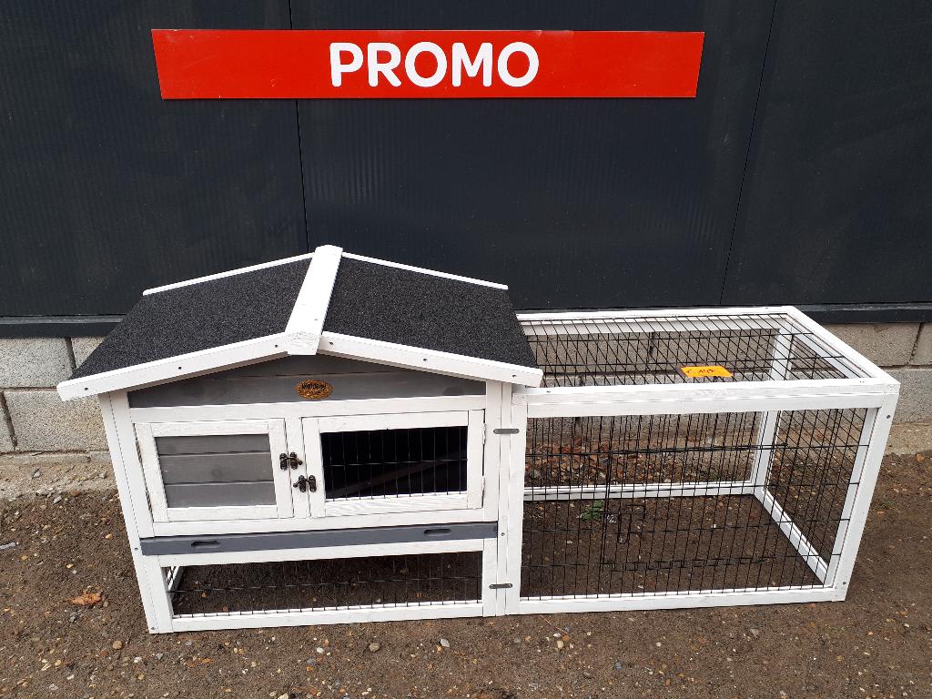 nieuw konijnenhok tokky met gazoncompartiment, Ophalen, Nieuw, Ren
